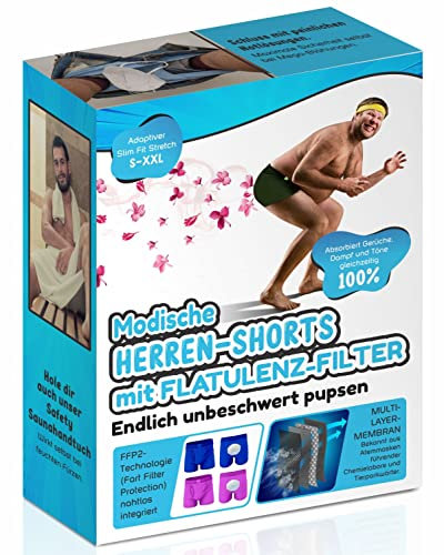 PimpMyPresent Scherz-Geschenkverpackung „Herren-Furz-Shorts“, Prank-Box für Dein richtiges Geschenk (Geschenkverpackung! Keine Short enthalten!)