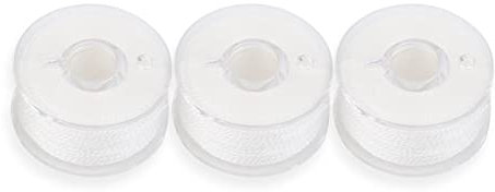 PVA Angelschnur, 3pcs Wasserlösliche Schnur PVA Weiße Köderschnur Trichtersystem 20m Angelschnur Bandwerkzeug Zubehör