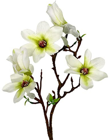 Knüllermarkt 35091 I Deko Magnolienzweig weiß Hochzeit Verlobung Gesteck Gestecke Bodenvase Vase Kunstblume Frühling Frühlingsdeko Deko Dekoration Bloggerstyle modern Blogger