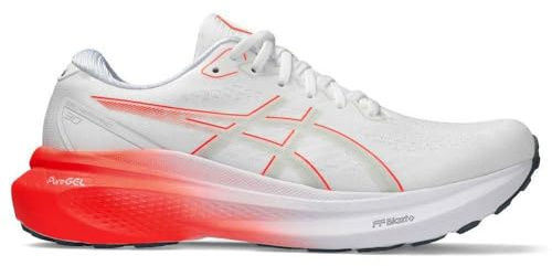 ASICS 1011B548-102 Gel-Kayano 30 Herren White/Sunrise RED EU 42.5