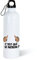 Gourde 750ml Patron Bouteille d’Eau Aluminium Personnalisable Prénom Réutilisable Ecologique Bouchon Vissé, Mousqueton. Idée Cadeau Humour Homme Femme Collègue Sport Bureau Anniversaire Noël