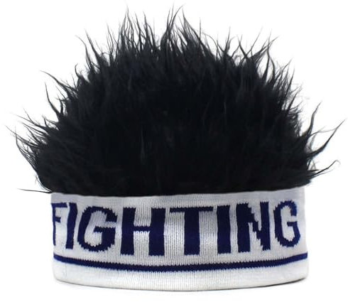 WUODHTW Baseballkappe für Herren, Camouflage, Hip-Hop-Visier mit Haaren, Kunsthaar, Schirmmütze, krempellos, Beanie-Mütze, schwarz 1, 58