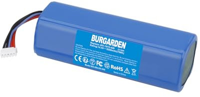 BURGARDEN 14.4V 5200mAh Batteria per Ecovacs Deebot N8, N8+, N8 Pro, N8 Pro+, N5, N10 Home, Batteria di Ricambio per Ecovacs Deebot Ozmo 900, 901, 905, 930, 937