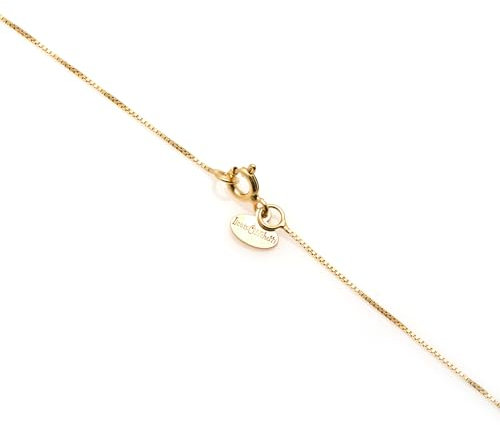 Louis Ciocchetti dal 1887 Catenina Argento Dorata 925 a Maglia Veneziana, Collana Donna Uomo Fine e Resistente, Perfetta per Ciondoli, Artigianato Made in Italy