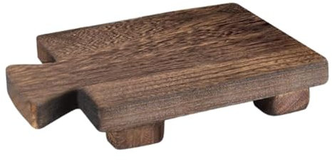 Sharplace Support de rangement en bois pour plantes, petit support de rangement pour comptoir, décoration de salle de bain, porte-savon pour évier de maison