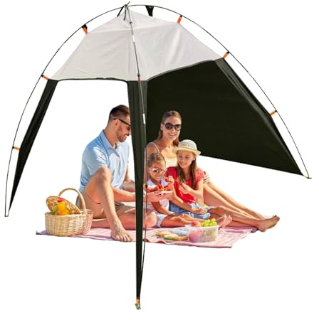 Sonnenschirm, tragbar, reißfest, wasserdicht, leicht, tragbar, für Camping, Strand, Picknick