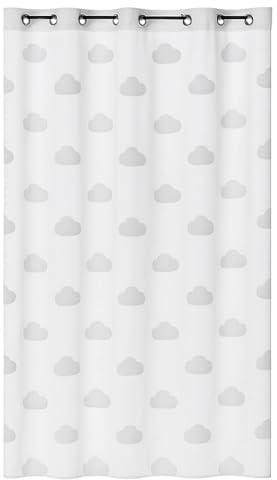 Well Home Cortina Infantil Nuage Blanca 140x240cm