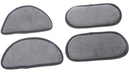 TOYZFRIENDY 4pcs Refrigerator Drip Tray Absorbent Mats Fridge Drip Pan with Rectangular and Half-Moon Shapes for Water Dispenser Leak Protection and Easy Cleaning