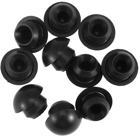 YOSADIER 10 Pcs Rubber Hydraulic Service Plugs for Oil Reservoirs Oil Filler Plugs and Horizontal Hydraulic Systems Lightweight Compact for Jack Maintenance