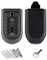 nuzamas Key Lock Box 10-stelligem Push Button Kombination Sichere Aufbewahrung für Außen Master Schlüssel mit wasserdicht Fall Wand montiert für für Wohnungen Ersatzschlüssel Rental Schlüssel