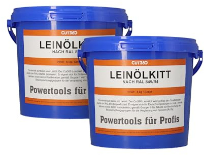 EGO Mastic de vitrage à l'huile de lin 10kg