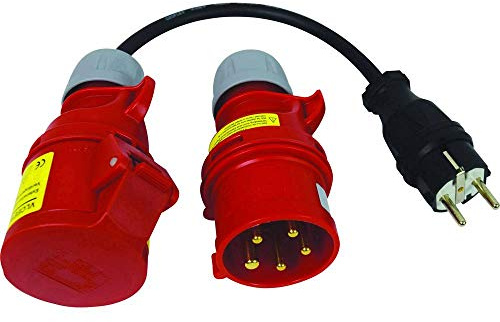 Adapter für Prüfkabel CEE 63 (5-polig) Chauvin Arnoux P01102075, 1 Stück