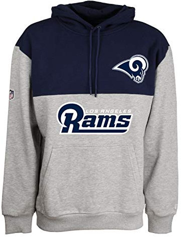 New Era Los Angeles Rams NFL Colour Block Hoody - 4XL