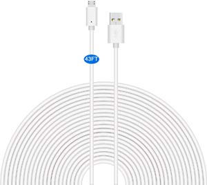 MOYEEL Power Extension Cable for Wyze Cam/Wyze Cam Pan, Blink Mini/Blink XT Cam, Yi Camera and Fast Charge Current for Home Surveillance Camera