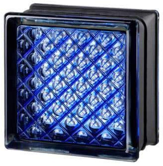 Vitroland 607272 Bloc en verre, bleu