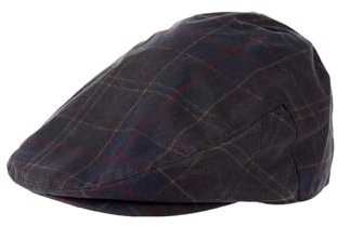 Barbour MHA0636-TN11 Tartan Wax Flat Cap Classic Tartan Wasserdicht Schottisch, Classic Tartan Brown, 58