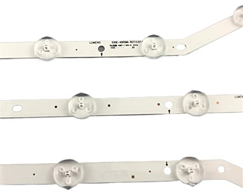 Heaveant 12set 76cm LED Backlight Strip 12/13eds Convient pour 40 Pouces TV UN40H5003 D3GE-400SMA-R1 D3GE-400SMA-R2 2013SVS40 LM41-00001V 00001W Fit for Samsung Strip Lights