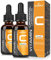 Liposomales Vitamin C mit Quali-C Vitamin C | Nicht GVO | Vitamin C pH-neutral | Vegan (60 ml (2er Pack))