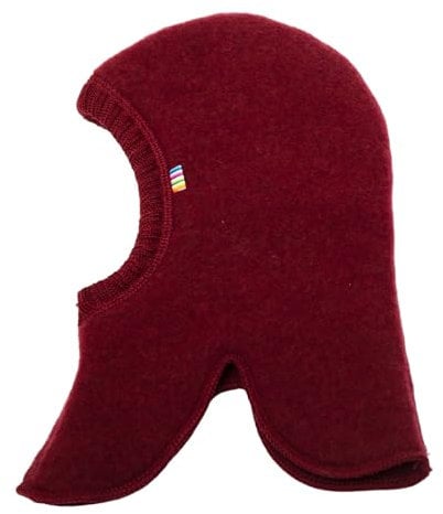 Joha Baby Kinder Jungen Mädchen Schalmütze Merino-Wolle, Größe:41, Farbe:Bordeaux