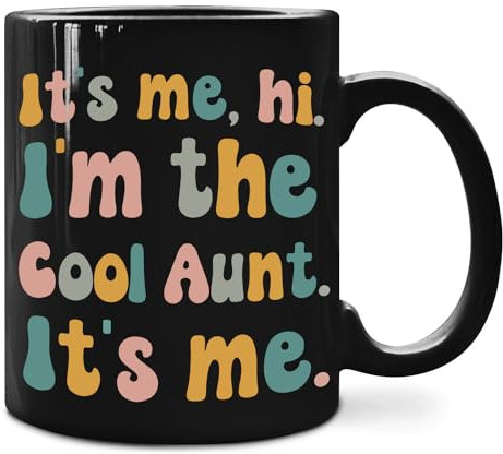 IWXYI Aunt Gifts,Aunt Mug,Auntie Aunt Coffee Mug 11 Ounce,Auntie Aunt Ceramic Cup,Funny Auntie Aunt Gifts,Best Aunt Gifts,Aunt Mothers Day Gifts