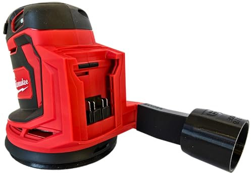 1058 Designs - Vakuumadapter für Milwaukee-Schleifmaschinen – Reduzierstück für Staubsammelschlauch (4,8 cm)