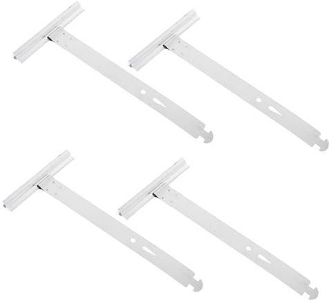 Hoement Accessori Molle Per Tapparelle in Alluminio Resistente, Ganci Per Persiane Fissaggio Sicuro e Regolazione Velocità, Set 4 Pezzi Per Riparazione Tende a Rullo in Ambienti Umidi