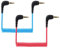 JCMOYUTY for DJI Mic 2 Camera Audio Cable 3.5mm TRS, for DJI Mic 1 2 Mini Audio Cord, for Rode Wireless GO II, Pro, ME Mircophone Coiled Dual TRS Cables 3.5mm Colored Patch Adapter to Cam