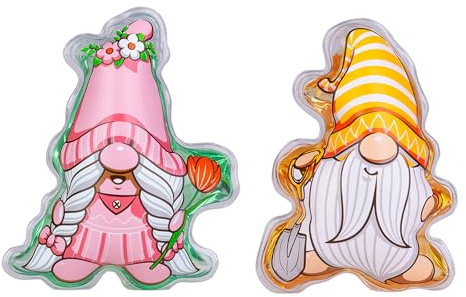 Mini Duschgel Frühling Gnom Wichtel Frau und Mann Hello Spring (2er Set) - Duschbad Frühjahr, Ostergeschenk, Osternest, Mitbringsel, Kindergeburtstag