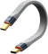 High Performances USB 4 Short Cable 240W Power Delivery 8K Video Output USB C Cable For Laptops Tablets Multiple Devices