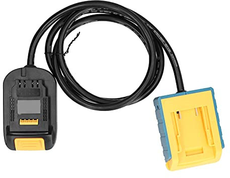 Lithium Battery Adapter Lightweight Tool Weight Reducer with Extension Cord for Easy Work Screwdriver, Impact Wrench, Chain Saw