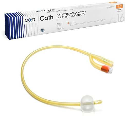 Catet Foley Lattice siliconato a 2 vie 16CH Vol. 30 ml STERILE (Confezione da 10 pz)