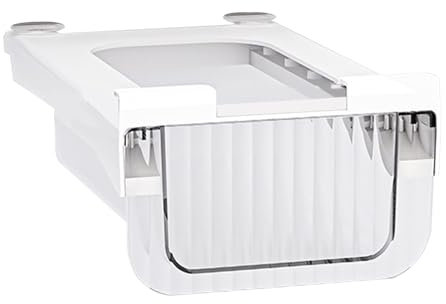 Organizador Contenedor – Caja apilable para frigorífico, Caja de Almacenamiento, cajones para frigorífico, contenedor de Almacenamiento para Frutas, Huevos, Bebidas