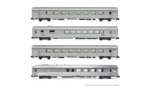 Arnold HN4499 SNCF, 4-unit set TEE Jules Verne, ep. IV for adults and collectors