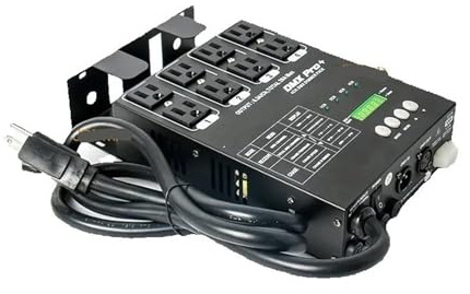 Bühnenbeleuchtung 4-Kanal-DMX-Dimmer-Set Dimmer-Controller kann die Beleuchtungsgeschwindigkeit dimmen oder den Modus wechseln(US)
