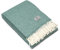 WoolMe Wolldecke Spa Grün 130x200 cm Roberto - Kuscheldecke flauschig aus 100% Wolle - Plaid Decke perfekt als Sofa Überwurfdecke, Sofadecke, Wohndecke, Couchdecke - Hergestellt in Litauen