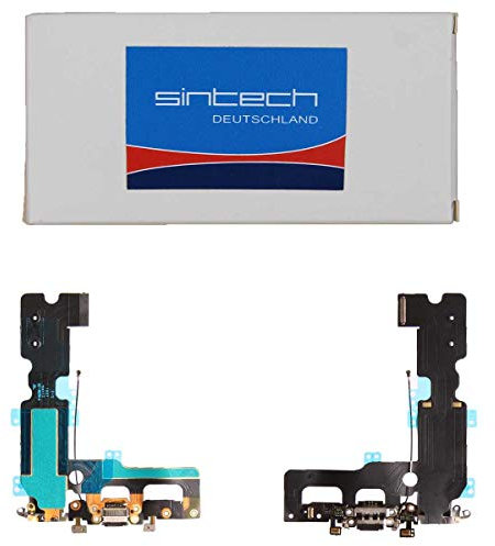Sintech Connettore Ricarica con Antenna e Microfono per iPhone 7+ Nero