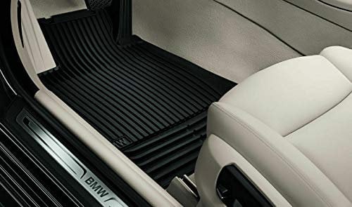 Details zu ORIGINAL BMW Gummimatten Fußmatten Automatten Satz 5er F10 F18 F11 4-TLG Vorne + Hinten