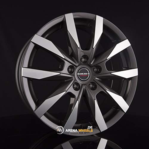 BORBET CW5 7.5J x 18 Zoll ET 53 LK 5x120 Alufelge Felge KBA NEU