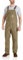Carhartt Robuste, Flexible Latzhose aus Segeltuch mit lockerer Passform - Farbe Dunkles kaki - Größe W46/ 30