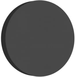 Addictive Sound Schalldämmung Wand Circle Größe 30 cm Dicke 3cm - Akustikpaneele Wand - Nun Schallschutz Schaumstoffplatte - Schallabsorber Bild - Akustikschaumstoff Glatt - Graphit