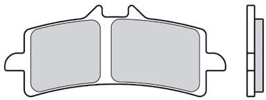 BREMBO 07BB37RC Bremsbelagsatz Bremsbeläge Vorne