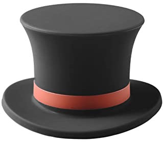 Top Hat Shape Wine Bottle Stopper Creative Chic Reusable Wine Stopper Household Environmentally Kitchen Bar Accessories