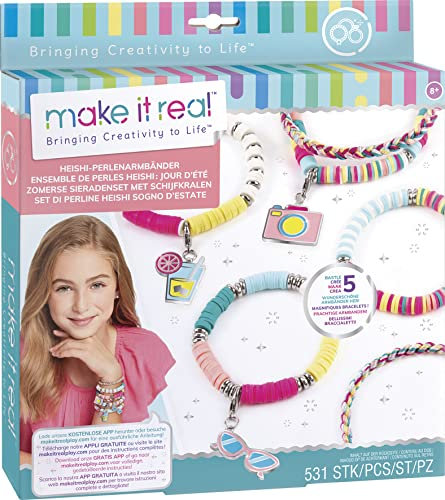 Lansay Make It Real – Heishi Sommertage – Herstellung von Kinderschmuck – ab 8 Jahren