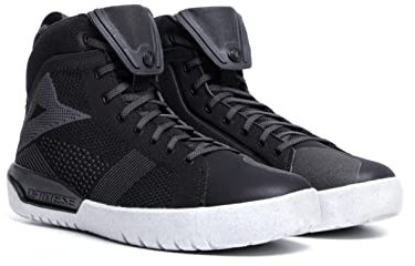 Dainese Metractive Air Shoes, Stivali da Motocicletta Uomo, Nero/Nero/Bianco, 47 EU