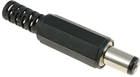2.1mm x 5.5mm Male DC Power Plug Connector 9mm Short