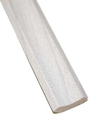 Washed Light Grey Laminate Beading Scotia Edge Trim Grey - 1.2M x 6 Total 7.2 Meters