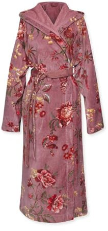 Pip Studio Bademantel Secret Garden Mauve XL