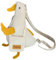 VALICLUD Enten-umhängetasche Enten-schultertasche Cartoon-umhängetasche Süße Brusttasche Kleinigkeitentasche Für Damen Canvas-einkaufstasche Süßes Fräulein Weiß Segeltuch Tier Arbeitspaket