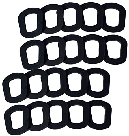 TOPPERFUN 20st Ölfassdichtung Ersatzgas Kann Dichtung Des Kraftstofftanks Dichtung Für 20l Kraftstofftank Gas Kann Auslaufdichtung Gas Zubehör Waschmaschine Ersatzteil Gummi