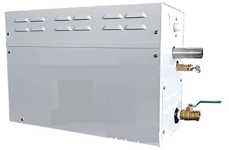 Chauffage de piscine 6 kW Générateur de vapeur sauna de bain à vapeur Sauna Home Spa Spa Douche Home Sauna avec KS-100 Manette Transfère efficacement la chaleur